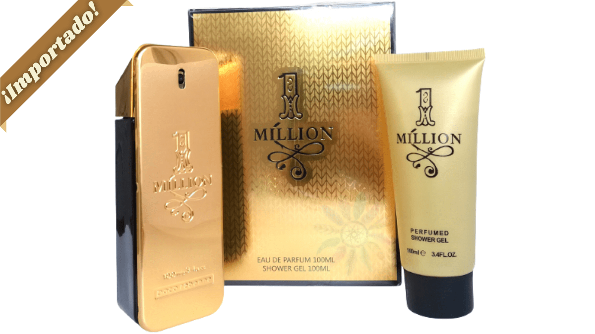 Perfume One Million + Shower Gel One Million | Gel De Ducha Paco Rabanne One Million | Paco Rabanne 1 Million Gel de Ducha | Tienda Virtual Sol Universal Buga, Valle del Cauca, Colombia